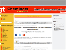 Tablet Screenshot of cheminots-cgt-marseille.org